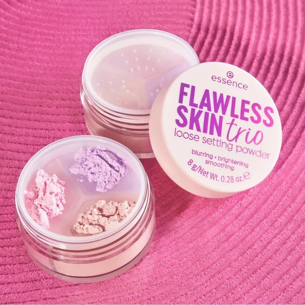 ❗️LAST 1❗️🤎5 For $25🤎 ESSENCE Flawless Skin Trio Loose Setting Powder